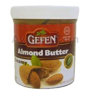 Gefen Creamy Almond Butter 16 oz  Grocery & Gourmet Food