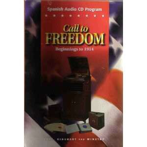 8TH GRADE 8 HOLT CALL TO FREEDOM SPANISH AUDIO CD  