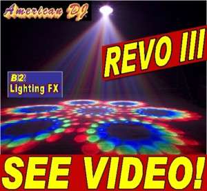 American DJ REVO III LED Dance Light adj band lighting  