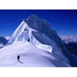  on Summit Ridge of Nevadao Quitaraju, Cordillera Blanca, Ancash 