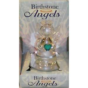  December Birthstone Glass Angel 