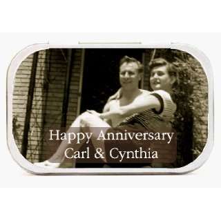 Anniversary Party Favors Photo Mint Tins