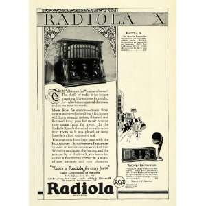   Regenoflex Antique Radio Pricing   Original Print Ad