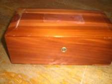 Vintage Lane Cedar Chest Box  