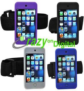 Skin Case+armband accessory for Apple iPod Touch 4G  
