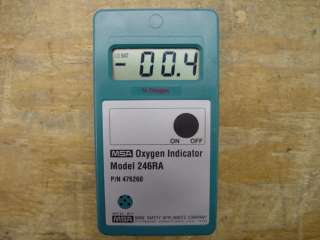 MSA Mine Safety Appliances Oxygen Indicator 246RA  