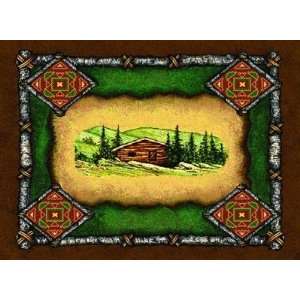  Log Cabin Lodge Tapestry Placemats
