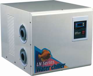 New 1HP Aquarium Hydroponics Salt / Fresh Water Chiller Cooling System 