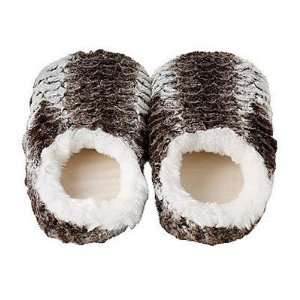  Aroma Home Faux Fur Slippers Fawn Warm Winter Feet 