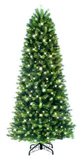 the colorado spruce artificial christmas tree is fully illuminated 