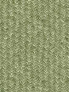 Wallpaper Sage Rattan Weaved Faux Grasscloth  