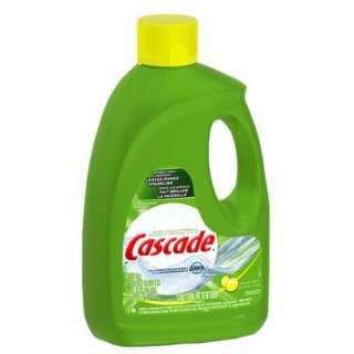 Cascade with Dawn Lemon Scent Liquid Dishwasher Detergent 155 oz 