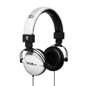  Siege Audio DIVISION Stereo Headphones (White 