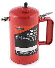 Refillable sprayer is an eco friendly alternative to aerosol cans. Max 