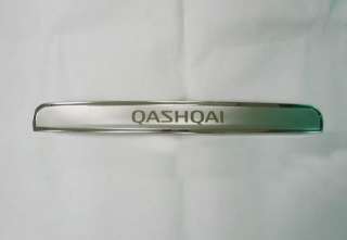 QASHQAI Stainless Steel Rear Trunk Lid Trim Cover  