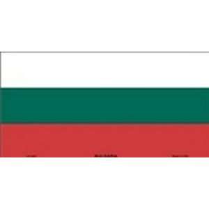  Bulgaria Flag License Plate Plates Tags Tag auto vehicle car 