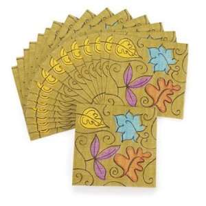  Autumn Leaves Luncheon Napkins   Tableware & Napkins 