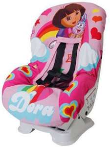 Dora the Explorer Car Seat Cover Baby Girls  