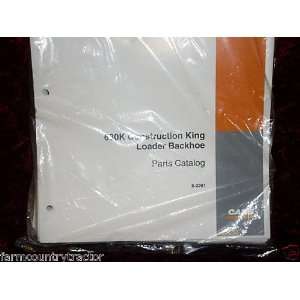   Construction King Loader Backhoe OEM Parts Manual Case 680K Books