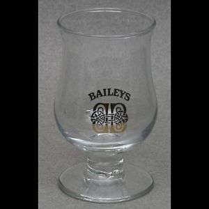 BAILEYS IRISH CREAM LOGO STEMMED CORDIAL LIQUEUR GLASS  