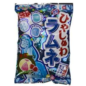 Senjaku Triple Feel Soda Hard Candy [Granulated, Shuwa Shuwa, Chilly 