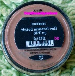 Bare Escentuals Minerals SPF 25 TINTED MINERAL VEIL 6 g  