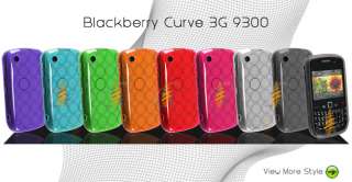 TPU GEL Hard Skin Case Blackberry 9300 9330 Curve 3G  