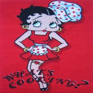 Betty Boop Sexy Chef Whats Cooking Area Rug Three Sizes Available 
