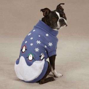Dog Blizzard Buddies Cozy Holiday Sweater Winter Canine Clothes XXS 