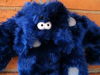 Fuzzy Furry Blue Toddler Halloween Old Navy Costume Dress Up sz 2T 