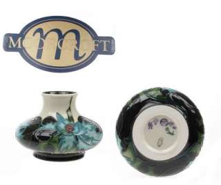 Moorcroft Sea Holly Vase 33/3 £155.00 Free P & P in UK  