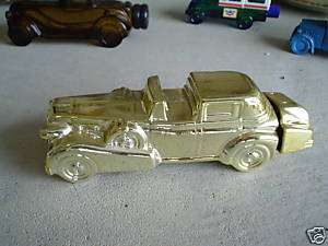 Vintage Avon Bottle Gold Cadillac Car FULL LOOK  