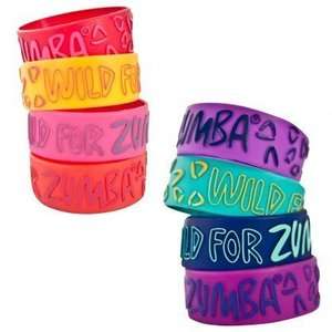 Zumba Wild For Zumba Rubber Bracelets  