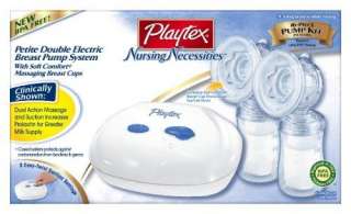 NEW PLAYTEX NURSING NECESSITIES PETITE ELECTRIC BREAST PUMP  