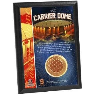 NCAA Syracuse Carrier Dome Basketball Jersey Capsule 4x6 Plaque (Oct 