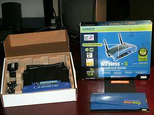 Linksys Wireless G Cable Broadband Router USB 4port Switch  