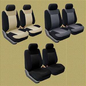 Front Set Pair Bucket Seat Covers for Cadillac CTS 2008   2011  