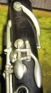 Vintage 1928 Buffet Crampon Clarinet Serial Number 371 Paris, France 
