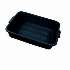   Utility Black Bus Box Dish Box Cleaning Tub Plastic 