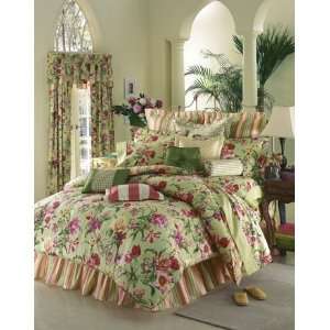   Queens Gate Comforter Set w/ 18in Bed Ruffle   Queen