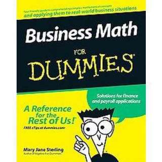 Business Math For Dummies (Paperback).Opens in a new window
