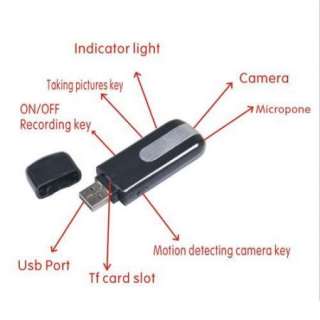 2GB USB DISK Camera Motion Detect Home Security Cam New  