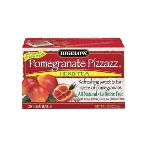 Bigelow Tea, Pomegranate Pizzazz Herb Tea, 6/20 Bag  