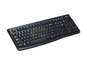    Logitech K120 Black USB Wired Standard Keyboard