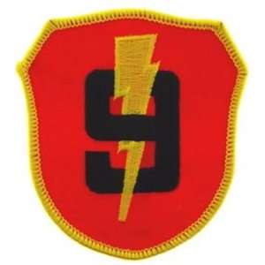   9th Marine Regiment Patch Red & Black 3 Patio, Lawn & Garden