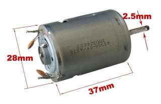 RS380 380 Brushed Motor for DIY RC Model Electric Car Airplane Boat 