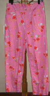 Evan Piconne Pink Floral Pants Size 12  