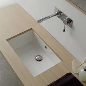  Scarabeo Under  Counter Ceramic Washbasin with Overflow 