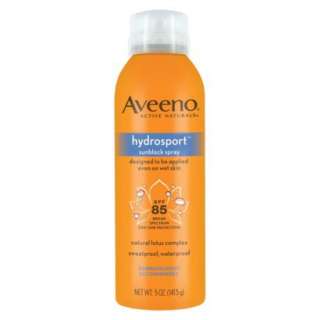 Aveeno Hydrosport Sunblock Spray SPF 85   5 oz.Opens in a new window