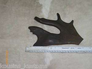 BEAUTIFUL MOOSE STAG PALM KNIFE BLANKS/GRIPS/CARVING  